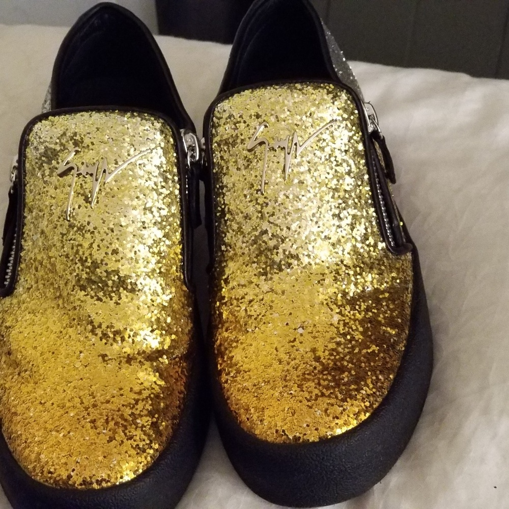 Giuseppe zanotti glitter sneakers - Picture 4 of 5